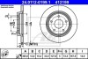 Тормозной диск задний невентилируемый ATE 24.0112-0199.1 (фото 1)