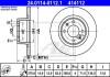 Тормозной диск задний невентилируемый ATE 24.0114-0112.1 (фото 1)