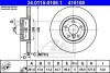 Тормозной диск передний невентилируемый ATE 24.0115-0108.1 (фото 1)