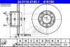 Тормозной диск передний невентилируемый ATE 24.0116-0100.1 (фото 1)