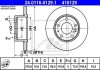 Тормозной диск задний невентилируемый ATE 24.0116-0129.1 (фото 1)