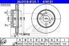 Тормозной диск передний вентилируемый ATE 24.0118-0131.1 (фото 1)