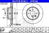 Тормозной диск передний вентилируемый ATE 24.0118-0144.1 (фото 1)