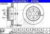 Тормозной диск задний вентилируемый ATE 24.0118-0724.1 (фото 1)