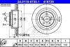 Тормозной диск задний вентилируемый ATE 24.0118-0725.1 (фото 1)