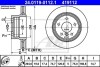 Тормозной диск задний вентилируемый ATE 24.0119-0112.1 (фото 1)