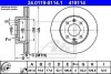 Тормозной диск передний вентилируемый ATE 24.0119-0114.1 (фото 1)