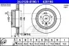 Тормозной диск задний вентилируемый ATE 24.0120-0190.1 (фото 1)