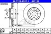 Тормозной диск передний вентилируемый ATE 24.0122-0107.1 (фото 1)