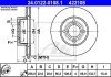 Тормозной диск передний вентилируемый ATE 24.0122-0108.1 (фото 1)