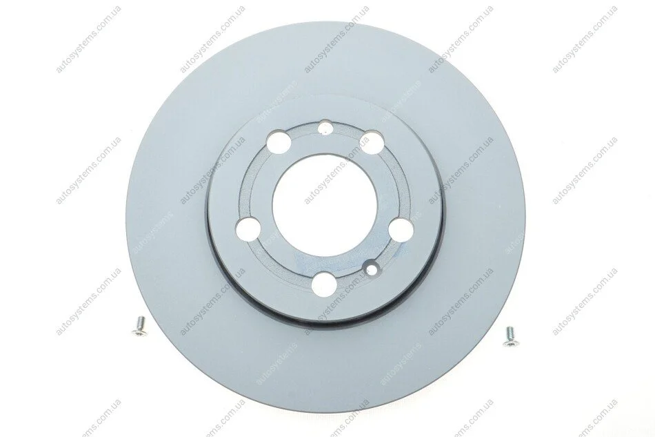 Диск гальмівний (передній) Skoda Fabia/Octavia 96-/Roomster 06-/VW Golf 97-06 (256x22)(з покр.)(вент) ATE 24.0122-0151.1 (фото 1)