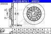 Тормозной диск задний вентилируемый ATE 24.0122-0212.1 (фото 1)