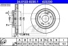 Тормозной диск передний вентилируемый ATE 24.0122-0230.1 (фото 1)