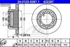 Тормозной диск задний вентилируемый ATE 24.0122-0267.1 (фото 1)