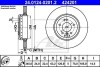 Тормозной диск задний вентилируемый ATE 24.0124-0201.2 (фото 1)