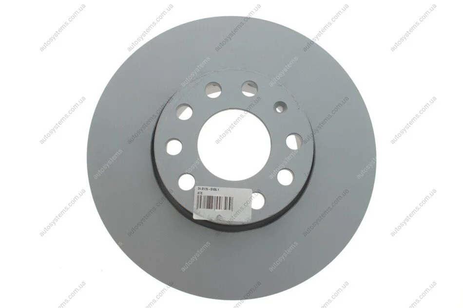 Диск гальмівний (передній) Audi A4/A6/VW Passat 95-08/Skoda Superb 02-08 (288x25) (з покр.)(вент.) ATE 24.0125-0105.1 (фото 1)