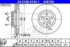 Тормозной диск передний вентилируемый ATE 24.0126-0104.1 (фото 1)