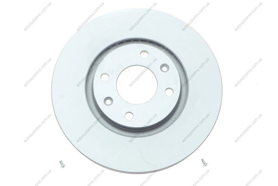 Диск гальмівний (передній) Citroen Berlingo/С3/С4/С5/Peugeot 207/308 02- (283x26) (з покр.) (вент.) ATE 24.0126-0120.1 (фото 1)