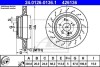 Тормозной диск задний вентилируемый ATE 24.0126-0136.1 (фото 1)