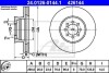 Тормозной диск передний вентилируемый ATE 24.0126-0144.1 (фото 1)