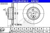 Тормозной диск передний вентилируемый ATE 24.0126-0152.2 (фото 1)