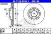 Тормозной диск передний вентилируемый ATE 24.0126-0169.1 (фото 1)