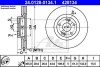 Тормозной диск передний вентилируемый ATE 24.0128-0134.1 (фото 1)