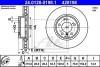 Тормозной диск передний вентилируемый ATE 24.0128-0198.1 (фото 1)