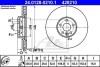 Тормозной диск передний вентилируемый ATE 24.0128-0210.1 (фото 1)