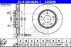 Тормозной диск передний вентилируемый ATE 24.0128-0290.1 (фото 1)