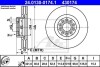 Тормозной диск передний вентилируемый ATE 24.0130-0174.1 (фото 1)