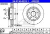 Тормозной диск передний вентилируемый ATE 24.0130-0223.1 (фото 1)