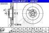 Тормозной диск передний вентилируемый ATE 24.0136-0107.1 (фото 1)