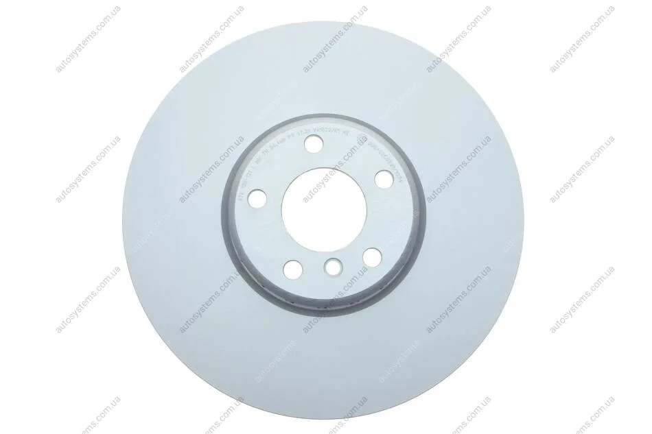 Диск гальмівний (передній) BMW 5 GT (F07)/7 (F01/F02/F03/F04) 4.4-6.0 09-17 (374x36) (L) ATE 24.0136-0121.2 (фото 1)