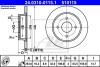 Тормозной диск задний невентилируемый ATE 24.0310-0115.1 (фото 1)