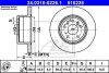 Тормозной диск задний невентилируемый ATE 24.0310-0226.1 (фото 1)