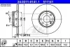 Тормозной диск передний невентилируемый ATE 24.0311-0141.1 (фото 1)