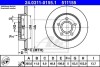 Тормозной диск задний невентилируемый ATE 24.0311-0155.1 (фото 1)