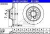 Тормозной диск задний невентилируемый ATE 24.0312-0159.1 (фото 1)