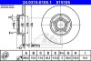 Тормозной диск передний невентилируемый ATE 24.0315-0105.1 (фото 1)