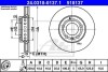 Тормозной диск передний вентилируемый ATE 24.0318-0137.1 (фото 1)