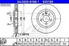 Тормозной диск передний вентилируемый ATE 24.0322-0100.1 (фото 1)