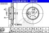 Тормозной диск передний вентилируемый ATE 24.0325-0110.1 (фото 1)