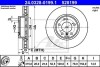 Тормозной диск передний вентилируемый ATE 24.0328-0199.1 (фото 1)