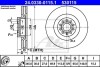 Тормозной диск передний вентилируемый ATE 24.0330-0115.1 (фото 1)