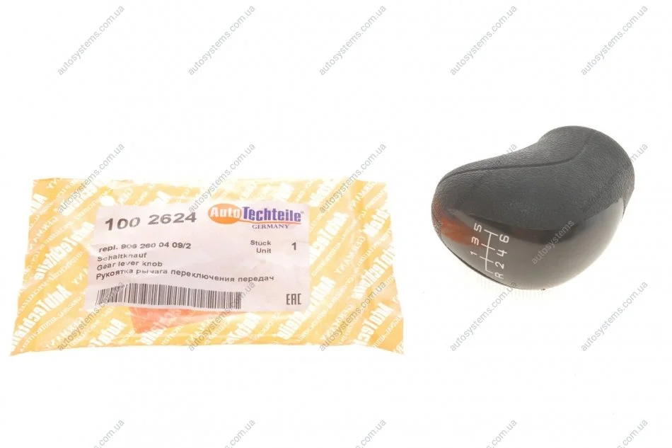 Рукоятка важеля КПП VW Crafter/ MB Sprinter (W906) 06-15 AUTOTECHTEILE 100 2624 (фото 1)