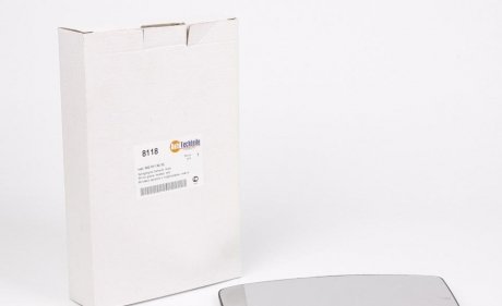 Скло дзеркала (з підігрівом) MB Sprinter 06- (L) (верхнє) (круглий кріпеж) (8118) AUTOTECHTEILE 100 8118