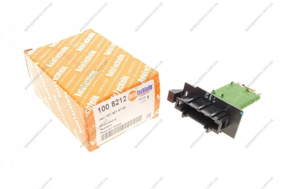 Реостат пічки MB Sprinter CDI/VW LT 96-06/VW Caddy 03- (4 контакта) (8212) AUTOTECHTEILE 100 8212 (фото 1)