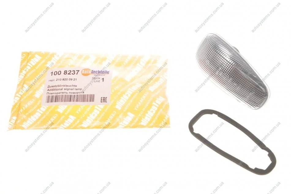 Повторювач повороту на крило MB Sprinter/Vito 96- (білий) (8237) AUTOTECHTEILE 100 8237 (фото 1)