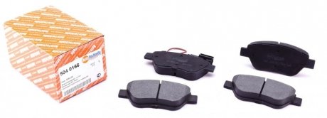 Колодки гальмівні (передні) Fiat Doblo/Citroen Nemo/Peugeot Bipper 08- (Bosch) (з датчиком) AUTOTECHTEILE 504 0166